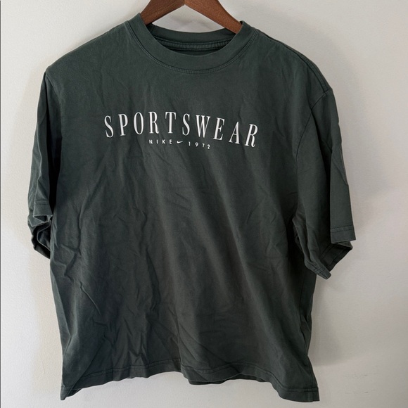 Nike Tops - Nike Women's Dark Green Sportswear Tee